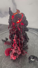 Load and play video in Gallery viewer, Unleash the spooky vibe with our one-of-a-kind bleeding skull beeswax candle. As it burns, watch in awe as the 'blood' oozes and the skulls roll off onto the plate, adding an eerie touch to your Halloween decorations. The glowing eyes and piles of skulls and bones make this pillar candle a must-have for gothic and fall decor. Perfect for gifting to skull-loving friends or for adding a touch of horror to any room. Get yours now and bring the creepy factor to your home!
