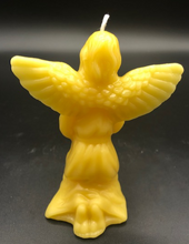Load image into Gallery viewer, This beautiful angel beeswax candle is sure to bring peace to anyone.  
