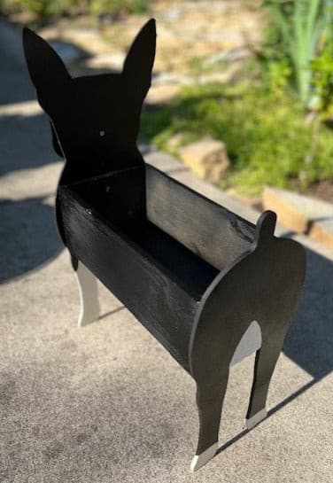 boston terrier succulent planter Boston Terrier Planter Box, Gifts for Dog Lovers, Dog Gifts, Dog Decor