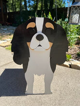 Load image into Gallery viewer, Cavalier King Charles Dog Planter Box decor
