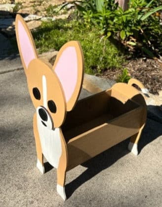 Chihuahua Planter Box on sale - Multiple Colors Available