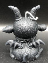 Load image into Gallery viewer, These amazing Gargoyle Beeswax Candles will thrill any gargoyle fan in your life.  Many considered gargoyles the spiritual protectors of churches as well, scaring off demons and evil spirits.  Makes a great addition to Halloween or Gothic decor.  Available in 2 styles.
