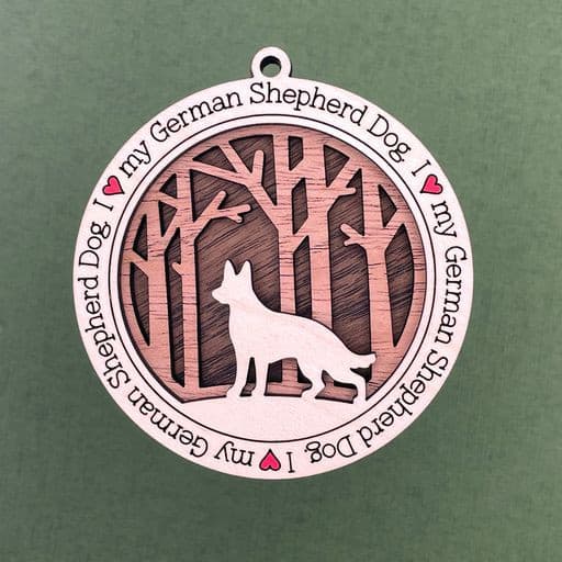 Share the love for our furry friends with these beautiful dog ornaments!  250 Breeds available.  Send us the name you'd like personalized on it & we'll add it to your ornament.  