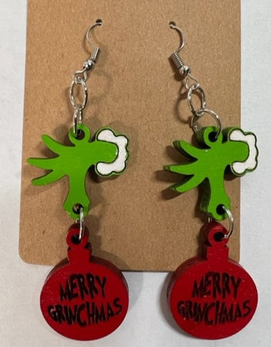 Add a bit of Christmas cheer to any outfit with these fun Earrings.