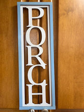 Load image into Gallery viewer, Porch Sign Door Hanger - also available in Lake or Beach

