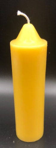 This long burning Emergency Beeswax Candle is perfect to have around for power outages, car breakdowns, camping or other survival type situations.  Also makes a beautiful addition to centerpieces.